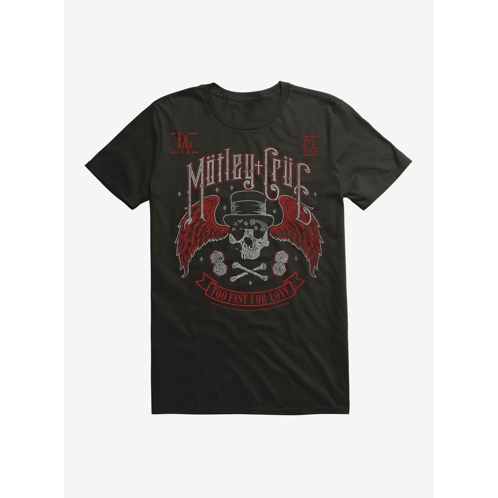 Motley Crue Too Fast For Love T-Shirt Hot Topic